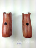 New Grips for Russian Makarov Wood Hardwood Grip 8 Round Standard Capacity Checkered Finger Groove Handmade #MCW02