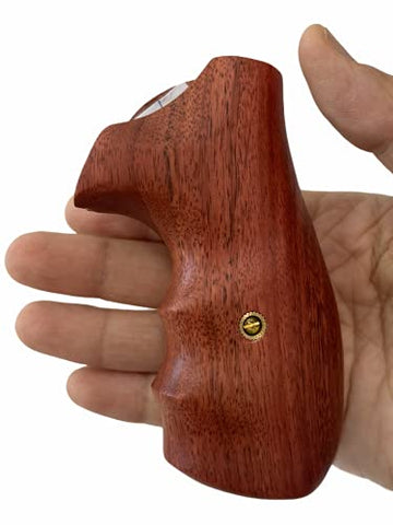handicraftgrips New Rossi Small Frame Square Butt Revolver Grips 67, 68, 69, 71, 351, 511, 515, 518, 720, 971,972 Finger Groove Smooth Hardwood Handmade #Rsw23