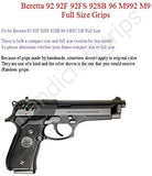 BFW22 ## New Beretta92 Beretta 92 92F 92G 92FS FS 92SB 96 M992 M9 Full Size Grips Laser Logo Hard Wood Checkered Handmade Gift Sport for Men Birthday Newyear Christmas Skull Design by Handicrftgrips