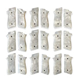 handicraftgrips New Taurus Pt92 Pt99 Pt100 Pt101 Decocker PT pt 92 99 100 101 White Pearl Color Polymer Resin Grips Handmade #Tpr03