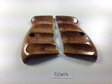 New Cz75 Cz85 Grips Cz 75/85 Compact Size Hardwood Smooth Handmade #Ccw17