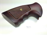 New Taurus model 82 M82 .38 special SPL. 4 inch Hardwood Wood Checkered Grips grips Handmade #Tow02
