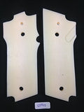 handicraftgrips New Smith and Wesson S&w Model 59 459 659 9 Mm Grips White Ivory Color Silver Medallions Handmade #S5r01