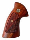 New Smith & Wesson N Frame Square Butt Grips Checkered Hardwood Finger Groove #Nsw11