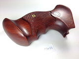 handicraftgrips New Smith & Wesson K/l K L Frame Square Butt Revolver Grips Open Back Hardwood Wood Checkered Openback Handmade Beautiful Sport for Men Birthday Gift #Ksw38