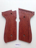 handicraftgrips New Beretta 92 92F 92FS FS 92SB 96 M992 M9 Full Size Grips Full Size Hardwood Wood Checkered Handmade #BFW06