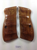 New Cz75 Cz85 Grips Cz 75/85 Compact Size Hardwood Smooth Handmade #Ccw17