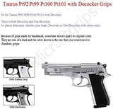 New Taurus Pt92 Pt99 Pt100 Pt101 with Decocker PT pt 92 99 100 101 Hardwood Wood Lazer Grips grips Handmade Checkered Handmade #Tpw12