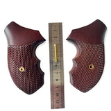 New Grips Rossi small frame round butt grips R352 R461 R462 six shot revolver chambered in .38 Special or .357 Magnum Grips Checkered Hardwood Hard Wood Handmade #RRW03