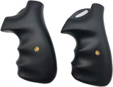 handicraftgrips NSW72## New Smith & Wesson S&W N Frame Square Butt Grips Laser Logo Engraved Silver Medallions Finger Groove African Black Wood Handmade Handcraft Birthday New Year