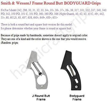 Impugnatura MAKGRIPS Per S&W N Frame Round Butt – Stile Bersaglio, Nuova
