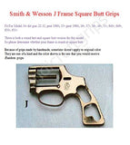handicraftgrips JSW10## New Smith & Wesson S&w J Frame Square Butt Grips Checkered Engraved Laser Hard Wood Handmade Handcraft Beautiful Skull Newyear Christmas Birthday Gift Sport for Men