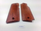 NEW Star Model B Pistol Star9 All Checkered Hardwood Handmade #S9w02