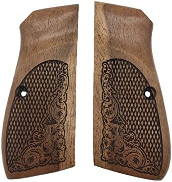 handicraftgrips BHW09## New Browning High Power Hp Grips Hard Wood Handmade Beautiful Engraved Handcraft Birthday Gift Fathers Day Newyear Laser luxuary Grips Sport for Men Man Design