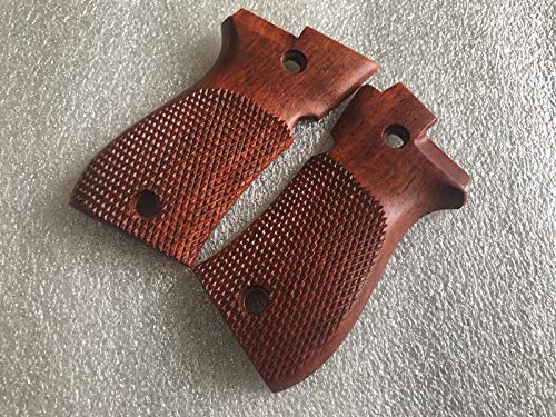 handicraftgrips New Beretta 81 and 84 F/fs .380 Hardwood Checkered Han