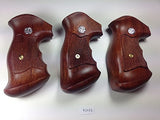 Smith & Wesson K/l Frame Square Butt Revolver Grips Hardwood Checkered Handmade #Ksw26