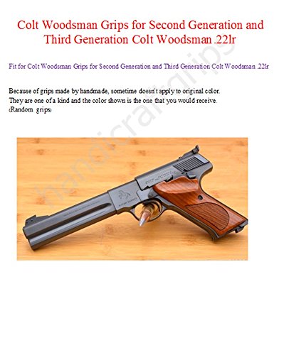 handicraftgrips WMW06## New Colt Woodsman Grips Grips for Second Gener