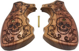 handicraftgrips COW14## New Colt D Frame Long Square Butt Revolver Grips for guns made before the early 1960's old Detective Special Police positive Hard wood Handmade Sport Birthday Fathers Gift By