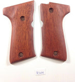 New Beretta 92 92FS 92 FS 92 (M9A1) 96 Compact Grips COMPACT SIZE Wood Hardwood Smooth Handmade #Bcw04
