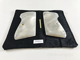 New Walther S&W PPK/S Walther PPK/s Pistol Grips Smooth White Pearl Color Polymer Resin Handmade Handcraft Gift Birthday Newyears Christmas Sport for Men Man by Handicaftgrips #PSR01