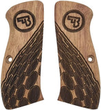 CFW13 ## New grips Cz75 Cz85 CZ SP-01 CZ 75B 75BD CZ75B 75 B grips Laser Logo Full Size Hard wood Hardwood Checkered Handmade Birthday Gift Sport for Men Skull Special Design by handicraftgrips
