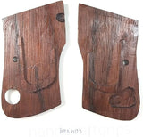 New Beretta 950 950B .22 Short .25 ACP Grips No Safety Cut without safety cut grips All Checkered hardwood handmade Hard Wood Laser beautiful Gift Sport for men #B9XW03