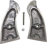 handicraftgrips KSL01## New Smith & Wesson K/L S&W K L Frame Square Butt Revolver Grips Aluminium Hand Engraved Open Back Handmade Sport for Men Birthday Beautiful Handcraft Luxury Gift