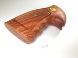 New Colt Python Grips I/ E I E Frame Checkered Hardwood Wood Handmade Gold Medallions Handcraft Birthday New year Christmas Gift Sport For Men Man #Pyw24