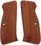 Cfw01 ## New grips Cz75 Cz85 CZ SP-01 CZ 75B 75BD CZ75B 75 B grips Full Size Hard wood Hardwood Checkered Handmade Beautiful Handcraft Sport for Men Birthday Gift by Handicraftgrips