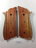 New Taurus Pt92 Pt99 Pt100 Pt101 Decocker PT pt 92 99 100 101 Mother of Pearl Inlay Hardwood Wood Smooth Grips grips Handmade #TDM01
