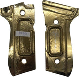 BFG01 ## New Beretta92 Beretta 92 92F 92G 92FS FS 92SB 96 M992 M9 Full Size Grips aluminium gold plated Hand Engraved Handcraft Birthday Fathers day Christmas Newyear Gift Sport Men By handicraftgrips
