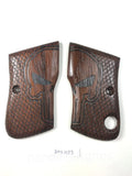 New Beretta 950 950B .22 Short .25 ACP Grips No Safety Cut without safety cut grips All Checkered hardwood handmade Hard Wood Laser beautiful Gift Sport for men #B9XW03