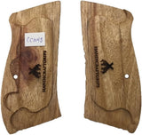 CCW45 ## New Cz75 Cz85 CZ 75 85 Cz 75/85 CZ P-01 CZ P-06 Compact Size Grips Laser Logo Hard Wood Checkered Handmade Handcraft Beautiful Skull Sport for Men Birthday Gift By Handicratgrips