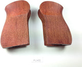 New Grips for Russian Makarov Wood Hardwood Grip 8 Round Standard Capacity Checkered Finger Groove Handmade #MCW02