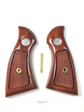 New Smith & Wesson K/L S&W K L Frame Square Butt Revolver Grips Hardwood Hard Wood Finger Groove Smooth Handmade Beautiful Handcraft Special Design Grip Sport for Men Birthday Gift #Ksw47