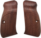 handicraftgrips CCW59## New Cz75 Cz85 CZ 75 85 Cz 75/85 CZ P-01 CZ P-06 Compact Size Grips Laser Logo Hard Wood Checkered Handmade Handcraft Gift Sport for Men Birthday Fathers Day Newyear Christmas