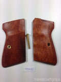 handicraftgrips New Walther S&W PPK/S Walther PPK/s Pistol Grips Hardwood Checkered Handmade #PSW02