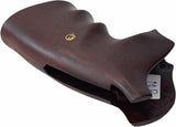New Smith & Wesson S&W N Frame Round Butt Grips Smooth Silver Medallions Hardwood Finger Groove Open Back Birthday Newyear Sport for Men for him Special Design Handcraft #NRW04