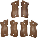 handicraftgrips B8W35## New Beretta 81 and 84 F/fs .380 81F 81FS 84F 84FS Grips Hard Wood Laser Logo Checkered Handmade Handraft Gift Birthday Christmas Newyear Sport for Men Skull Special Design