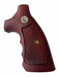 Smith & Wesson K/l Frame Square Butt Revolver Grips Hardwood Finger Groove Smooth Handmade #Ksw08