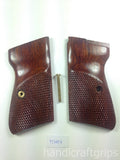 New Walther S&W PPK/S walther ppk/s Pistol Grips hardwood Checkered Handmade #PSW07