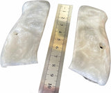 handicraftgrips New Cz75 Cz85 Cz 75/85 Compact Size Grips White Pearl Color Polymer Smooth Resin Handmade #Ccr01