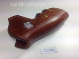 New Smith & Wesson S&w J Frame Square Butt Grips Smooth Hardwood Handmade #JSW01