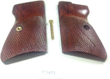 New Walther S&W PPK/S walther ppk/s Pistol Grips hardwood Checkered Handmade #PSW07