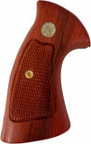 Smith & Wesson K/l Frame Square Butt Revolver Grips Hardwood Finger Groove Checkered Handmade #Ksw04