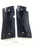 New Grips for Colt Mustang Checkered pocketlite Pistol Hardwood Handmade Grips #MTW07