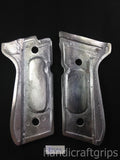 New Beretta92 Beretta 92 92F 92G 92FS FS 92SB 96 M992 M9 Full Size Grips FULL SIZE Aluminum Hand Engraved Handmade #BFL08