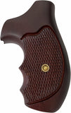 Rossi Small Frame Round Butt Revolver Grips Checkered Hardwood Handmade