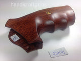 New Smith & Wesson S&w J Frame Square Butt Grips Smooth Hardwood Handmade #JSW01