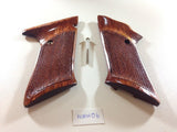 handicraftgrips New Colt Woodsman Grips Grips for Second Generation and Third Generation Colt Woodsman .22lr 2nd 3nd 2G 3G Hardwood Wood Checkered Handmade #Wmw06